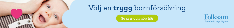 Teckna en barnförsäkring hos Folksam